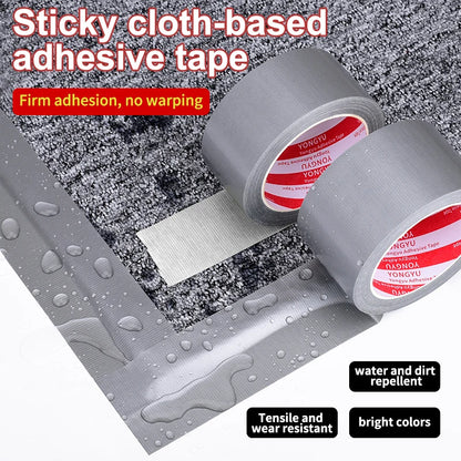 Cinta adhesiva impermeable súper fuerte - Adhesivo versátil gris plateado para paredes, plásticos, vidrio, madera y metal - Ideal para hogares de bricolaje