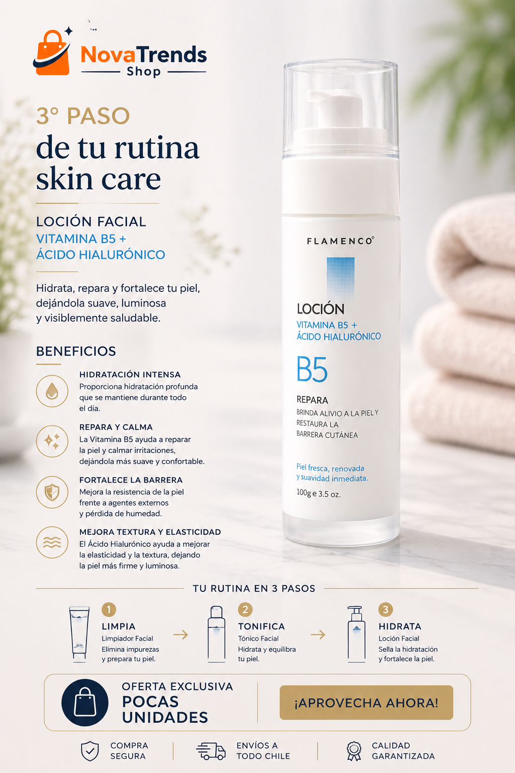 Kit Skin Care Vita B5 + Ácido Hialurónico