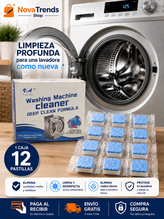 Washing Machine Cleaner 🫧 Pastillas Limpiadoras Lavadoras