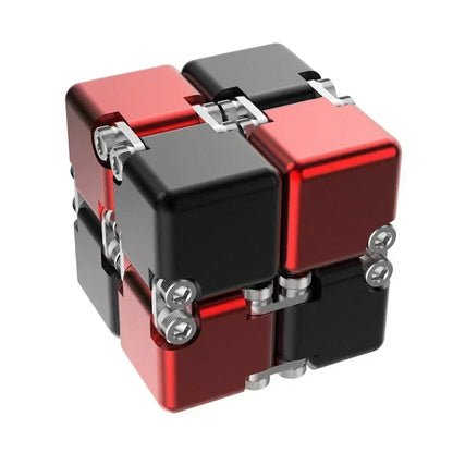 Cubo infinito de Metal DIY para aliviar el estrés, juguete antiestrés, el mejor alivio del estrés, atención y concentración, señuelo de ansiedad para adultos