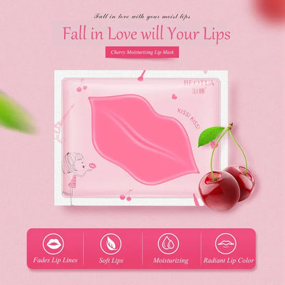 Mascarilla de labios hidratante, reparación de líneas, imperfecciones, aclara la línea de labios, máscara de Gel de colágeno, Color de labios, producto para el cuidado de la piel, 5/10 Uds.