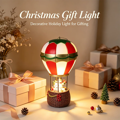 Adornos navideños brillantes, Papá Noel, muñeco de nieve, chimenea, luz LED nocturna de resina, decoración navideña, juguetes navideños para niños, regalo