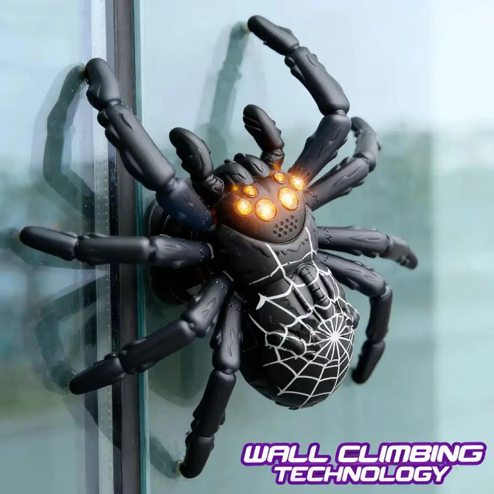 RC pared escalada araña Gecko lagarto juguete eléctrico Control remoto pared escalada juguetes de animales juguetes de Halloween para niños