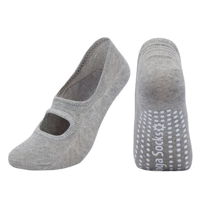 Calcetines sin espalda para aeróbicos, Pilates, baile, trampolín, fitness, calcetines de suelo, calcetines invisibles para yoga
