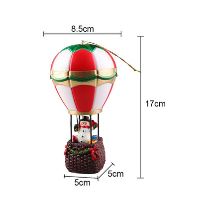 Adornos navideños brillantes, Papá Noel, muñeco de nieve, chimenea, luz LED nocturna de resina, decoración navideña, juguetes navideños para niños, regalo