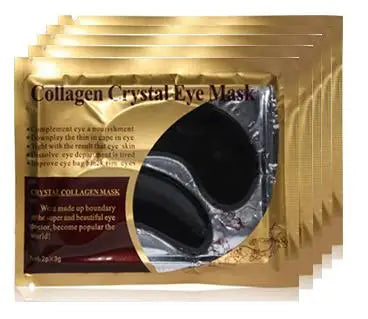 20 piezas-mascarilla de cristal con colágeno dorado, parches para el cuidado de la piel, reafirmante, hidratante, nutritiva, productos para el cuidado de la piel de los ojos, 10 pares