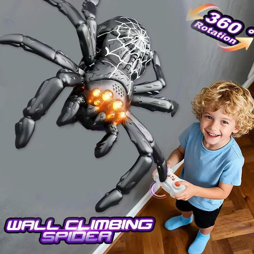 RC pared escalada araña Gecko lagarto juguete eléctrico Control remoto pared escalada juguetes de animales juguetes de Halloween para niños
