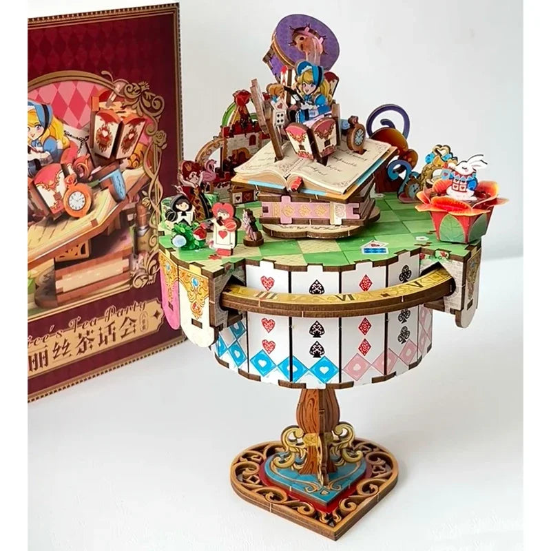 Sujetalibros de flor de cerezo, casas de muñecas japonesas, juguetes, estantería, bricolaje, rincón de libros de madera, Kits de inserción, regalos en miniatura, decoración del hogar