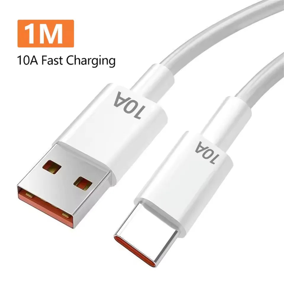 Cargador Rápido Multipuerto de 240 W con 5 Puertos USB C PD QC3.0 para iPhone, Samsung, Huawei, Xiaomi, Laptop, Tablet, Adaptador de Carga Rápida
