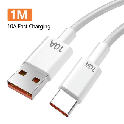 Cargador Rápido Multipuerto de 240 W con 5 Puertos USB C PD QC3.0 para iPhone, Samsung, Huawei, Xiaomi, Laptop, Tablet, Adaptador de Carga Rápida