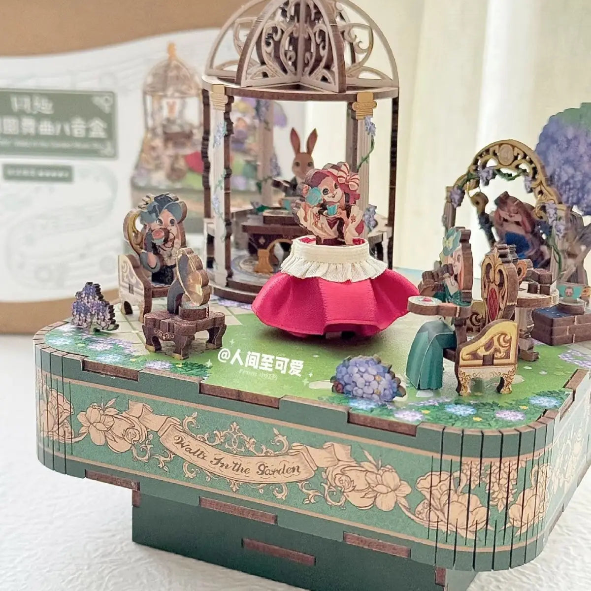 Sujetalibros de flor de cerezo, casas de muñecas japonesas, juguetes, estantería, bricolaje, rincón de libros de madera, Kits de inserción, regalos en miniatura, decoración del hogar