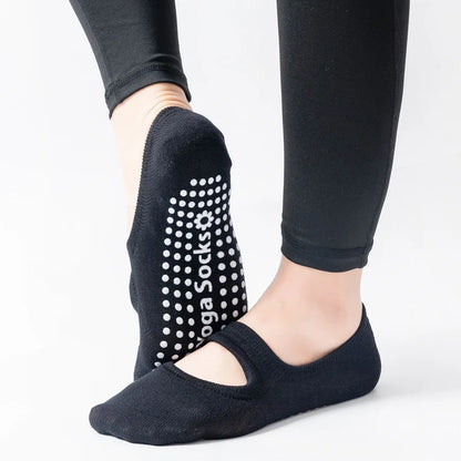 Calcetines sin espalda para aeróbicos, Pilates, baile, trampolín, fitness, calcetines de suelo, calcetines invisibles para yoga