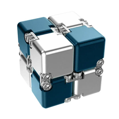 Cubo infinito de Metal DIY para aliviar el estrés, juguete antiestrés, el mejor alivio del estrés, atención y concentración, señuelo de ansiedad para adultos