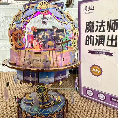Sujetalibros de flor de cerezo, casas de muñecas japonesas, juguetes, estantería, bricolaje, rincón de libros de madera, Kits de inserción, regalos en miniatura, decoración del hogar