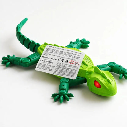 Coche teledirigido 2.4G que se desliza por paredes, modelo de gecko eléctrico, simulación de lagarto, coche teledirigido que se desliza por paredes, regalo de cumpleaños para niños.