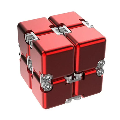 Cubo infinito de Metal DIY para aliviar el estrés, juguete antiestrés, el mejor alivio del estrés, atención y concentración, señuelo de ansiedad para adultos