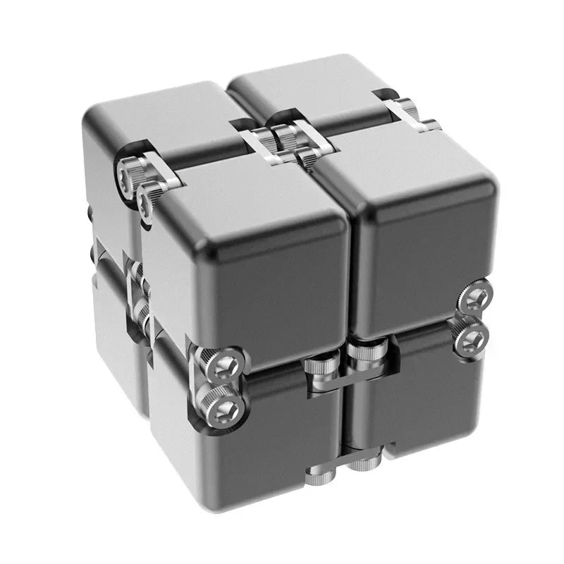 Cubo infinito de Metal DIY para aliviar el estrés, juguete antiestrés, el mejor alivio del estrés, atención y concentración, señuelo de ansiedad para adultos
