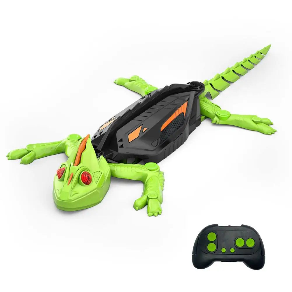 RC pared escalada araña Gecko lagarto juguete eléctrico Control remoto pared escalada juguetes de animales juguetes de Halloween para niños