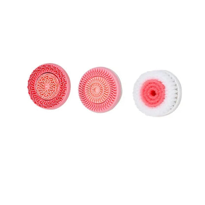 Cepillo de limpieza eléctrico 3 en 1, limpiador Facial ultrasónico, masajeadores faciales, cepillo de limpieza giratorio sónico, herramienta de limpieza profunda Facial