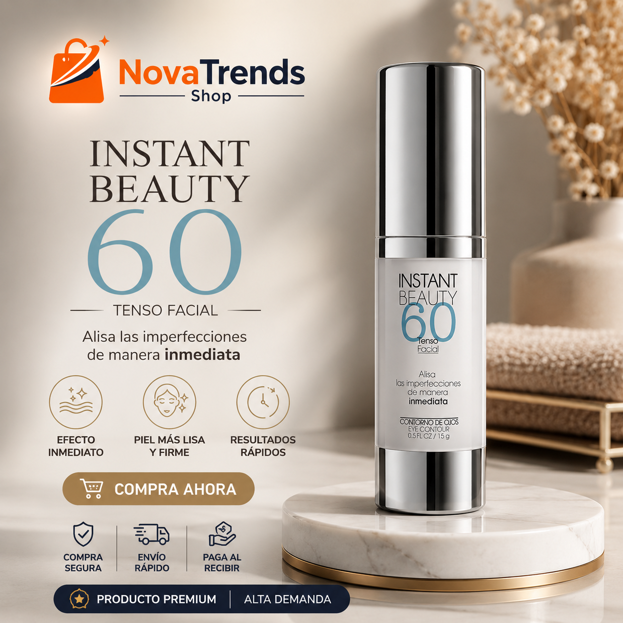 Instant Beauty 60 - Efecto Antiarrugas Inmediato