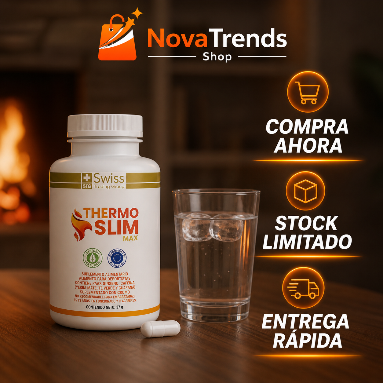 Thermo Slim Max  - Tu Aliado en la Baja de Grasa Corporal