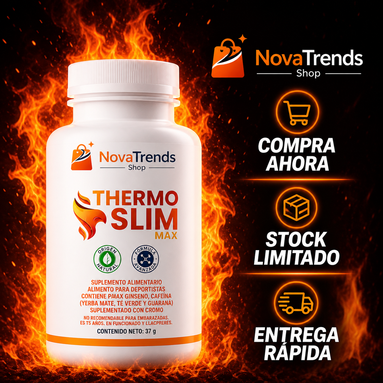Thermo Slim Max  - Tu Aliado en la Baja de Grasa Corporal